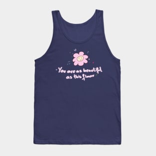 Pretty flower pretty you Tank Top